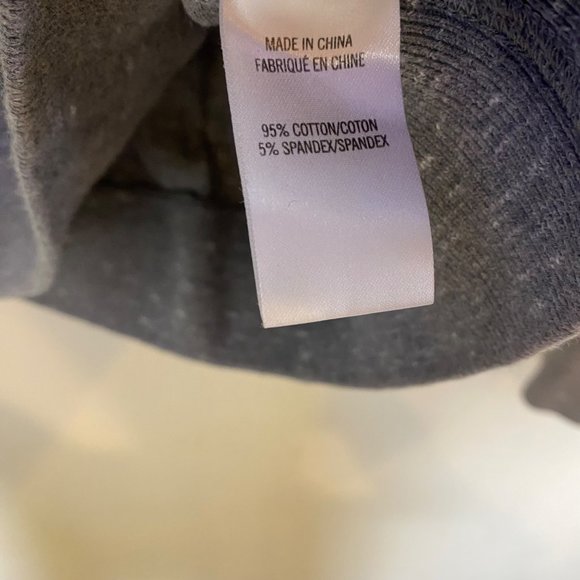 Theory Sanders Glider Long Sleeve Pullover Crew Neck Sweater Heathered Gray - Picture 5 of 6